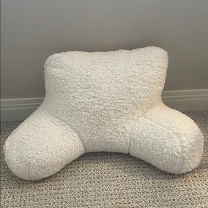 Pottery Barn Teen Ivory Sherpa Pillow
